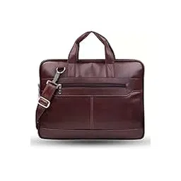 GenericStylish PU Synthetic Leather Men's Sling Bag Cross Body Travel Office Business messengerr-picture-44