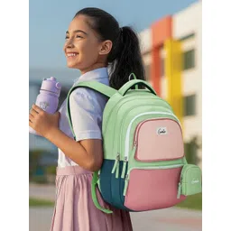 Genie Girls Colourblocked Backpack-picture-28