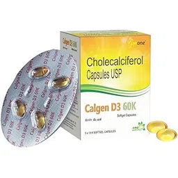 GenOne Calgen D3 Vitamin D3 Capsules Cholecalciferol Supplement for men & women(20 caps)-picture-28