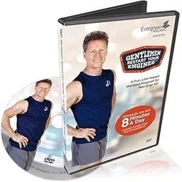 Gentlemen, Restart Your Engines Workout DVD For Senior Men 50+ And Beginners - Full Body, Low Impact Exercise And Fitness Program-picture-20
