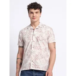 GENTLEREN Men Relaxed Floral Printed Casual Shirt-picture-16