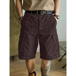 GENZILOOKS Men High-Rise Cargo Shorts-picture-33