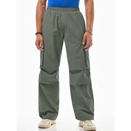GENZILOOKS Men High-Rise Cargos Trousers-picture-26