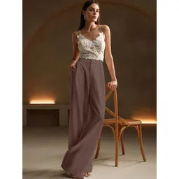 GENZILOOKS Women High-Rise Trousers-picture-34