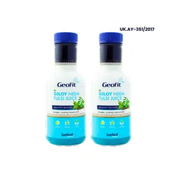 Geofit Set Of 2 Giloy Neem & Tulsi Juice- 500 ml Each-picture-10