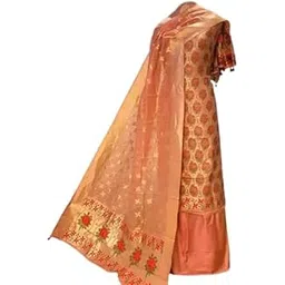 georgena Cotton Unstitched Salwar Suit Dress Material With Cotton Dupatta for Women's multicolor-picture-33