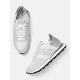 Geox D Spherica Vseries Women Colourblocked Leather Sneakers-picture-12