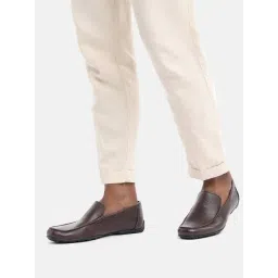 Geox Men's U Kosmopolis + Grip A Brown Loafers-picture-18