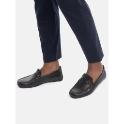 Geox Men's U Kosmopolis +Grip W A Black Loafers-picture-13