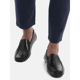 Geox Men's U Kosmopolis +Grip W B Black Loafers-picture-11