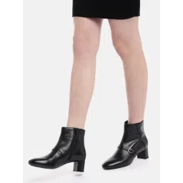 Geox Women's D Pheby 50 A Black Booties-picture-22