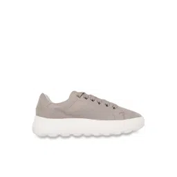 Geox Women's D Spherica EC4.1 Beige Leather Casual Sneakers-picture-27