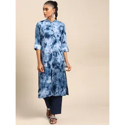 Gerua By Libas Women Tie Dye Kurta-picture-37