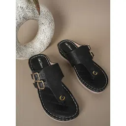 Get Glamr Textured Open Toe Comfort Heels-picture-15