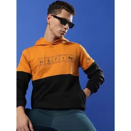 GET GOLF Men Colourblocked Hooded Sweatshirt-picture-11