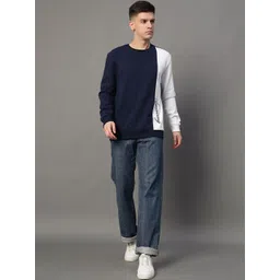 GET GOLF Men Colourblocked Sweatshirt-picture-26