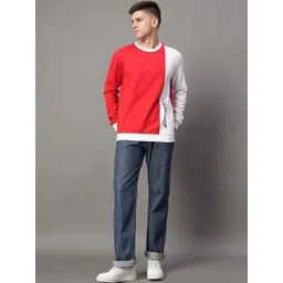 GET GOLF Men Colourblocked Sweatshirt-picture-41