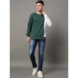 GET GOLF Men Colourblocked Sweatshirt-picture-39
