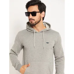 GET GOLF Men Solid Hooded Sweatshirt-picture-36