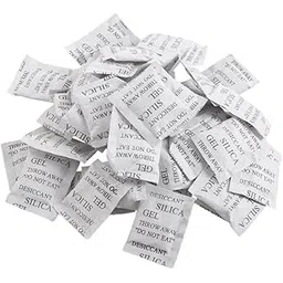 GETLIT Silica Gel 3 Gram Pouch of 330 Packets (3gm / 330 packets) | Silica Gel Pouches for Room Kitchen Wardrobe Cupboard car Bedroom Camera Lenses Shoes image 1