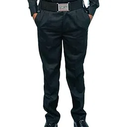 geuma exports Men Regular Fit Security Guard Trouser, Pant, Uniform, Men's Wear Trousers (Available Size 30-42)-picture-16