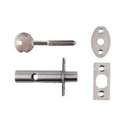 GEZE Shaft Lock, Size 60 mm, SS Finish and Stainless Steel 304 Body, 8115626 image 1