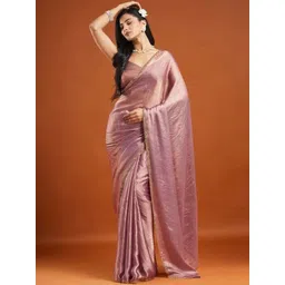 GHAN SALS Beads and Stones Pure Chiffon Heavy Work Saree-picture-33