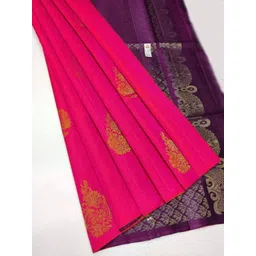GHAN SALS Woven Design Zari Kanjeevaram Saree-picture-23