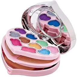 Ghelonadi Women and Girls Cosmetic Professional Makeup Palette Kit Eyeshadow Face Powder Lip Gloss Makeup Brushes Set Multicolor-picture-15