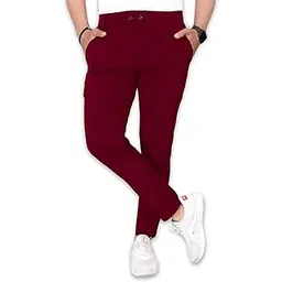 gibbonte Men's Lycra Blend Fashionable Slim Fit Trousers | Men's Office Trousers | Trousers for Men | Regular Fit Men's Trouser | Men's Formal and Casual Trousers-picture-10