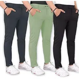 gibbonte Men's Lycra Blend Stylish Slim Fit Trousers | Formal Trousers for Men | Men's Trousers for Office | Trousers for Men | Men's Regular Trouser | Formal Pants for Men-picture-22