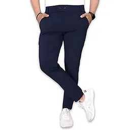 gibbonte Men's Lycra Blend Stylish Slim Fit Trousers | Trouser for Men | Men's Trousers for Office | Men's Regular Trouser | Formal and Casual Trousers for Men-picture-52