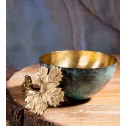 Gibox Cerulean Serving Nut Bowl Decorative Metal Serving Platter Home Gathering Kitchen Party D cor-picture-32