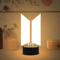 Gift Me Bazar 3D Illusion Kpop BTS Bangtan Boys Led Lamp with Warm White Light & USB Powered | Gift for BTS Army Lover | Birthday Gift for Girls Boys | Bedroom Decor Light-picture-12