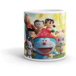 gift4you Printed Coffee/Tea Cup BEST CARTOON DORAEMON Gift for Kids,Brother,Gift for Girlfriend,Boyfriend,Husband,Wife Ceramic Coffee Mug-picture-11