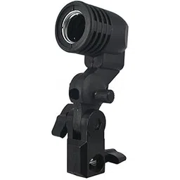 GIFTMAX Single Bulb Holder for Photography Light Lamp E27 Socket Bracket Studio EU Plug, Black (Pack of 1) (Single-Bulb-Holder)-picture-15