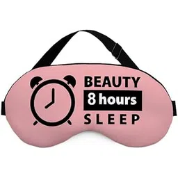 Giftneed Beauty 8 hours Sleep Printed Eye Mask for Men/Women/Girls/Boys | Comfortable Eye Mask for Travelling/Sleeping/Relaxing/Meditation| Soft Eye Cover (7.4 * 4 Inches)-picture-30