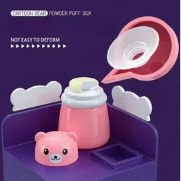 giftollo Baby Powder Puff Bear Design image 2