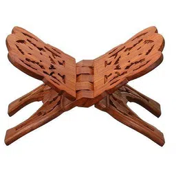 giftoshopee Book Reading Stand|Wooden Brown Rehal Handmade|Handcrafted Sheesham Geeta,Quran,Bible,Ramayana Holy Book Stand|Book Holder Wooden Brown Rehal Wooden Brown Rehal-picture-18