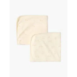 Giggles by Babyshop Beige Set of 2 Geometric Single Bed Blanket-picture-35