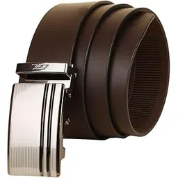 gil Genuine Leather Auto-lock Belt for Men | Black | Stylish Formal & Casual Accessory | Durable & Adjustable | Pack of 1-picture-45