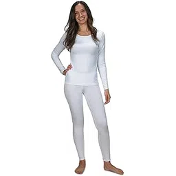 Gilbin Women's Ultra Soft Thermal Underwear Long Johns Set with Fleece Lined-image-45