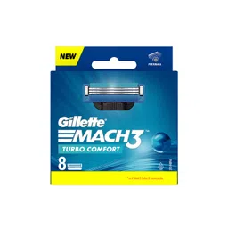 Gillette Set of 8 Mach 3 Turbo Manual Shaving Razor Blade Cartridges-picture-12