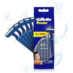 Gillette Presto Manual Shaving Razor(Pack of 5)-picture-31