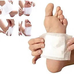 Ginger & Salt Detox Foot Pads - 10-Piece Cleansing Foot Patch Set for Natural Wellness-picture-21