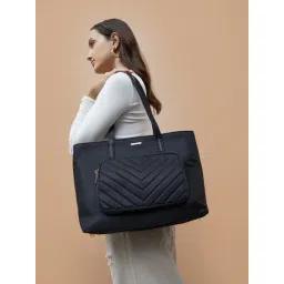 Ginger by Lifestyle Black Shoulder Handbag image 3