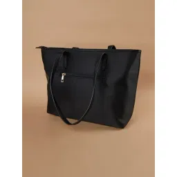 Ginger by Lifestyle Black Shoulder Handbag image 5