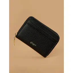 Ginger by Lifestyle Black Zip Around Wallet-picture-32