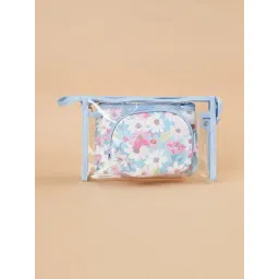 Ginger by Lifestyle Blue Printed Pouch-picture-38
