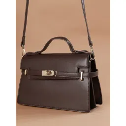 Ginger by Lifestyle Coffee Satchel Handbag image 2